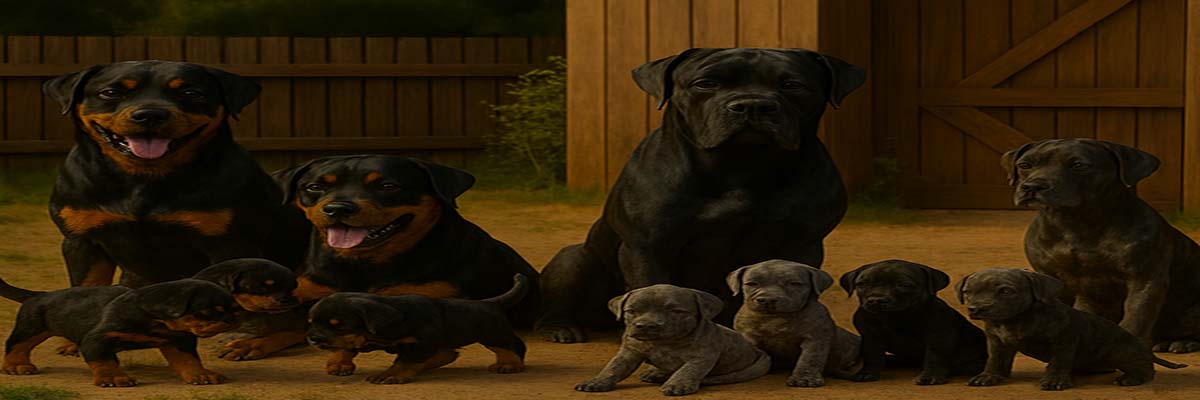 Nos Portées Rottweiler & Cane Corso centre canin amizmiz