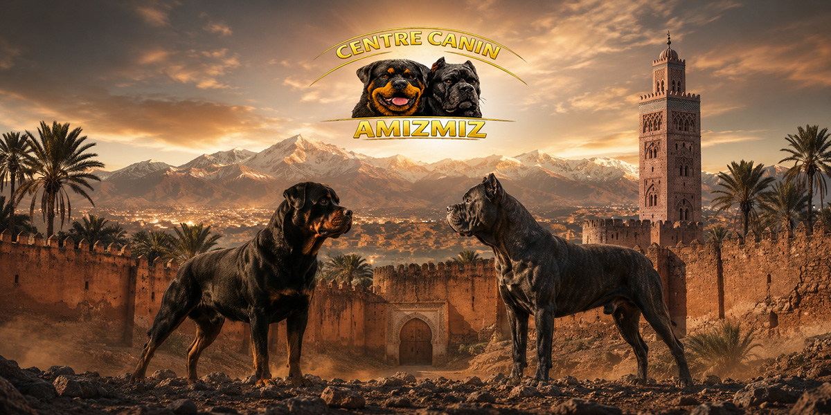 Centre Canin Amizmiz – Élevage de Rottweiler & Cane Corso Marrakech - Maroc
